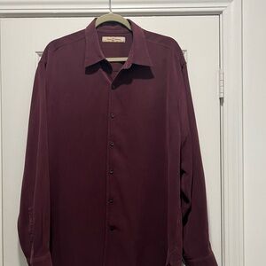 Tommy Bahama Deep Burgundy Casual Shirt